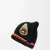 Gorro de mezcla de lana, alpaca y mohair Negro Gorro de mezcla de lana, alpaca y mohair Negro