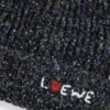 Gorro de mezcla de lana, seda y alpaca Melange negro Gorro de mezcla de lana, seda y alpaca Melange negro