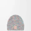 Gorro de mezcla de lana y cachemira Multicolor Gorro de mezcla de lana y cachemira Multicolor