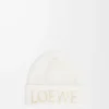 Gorro LOEWE de lana blanco Gorro LOEWE de lana blanco