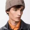 Gorro LOEWE de lana en color beige oscuro Gorro LOEWE de lana en color beige oscuro