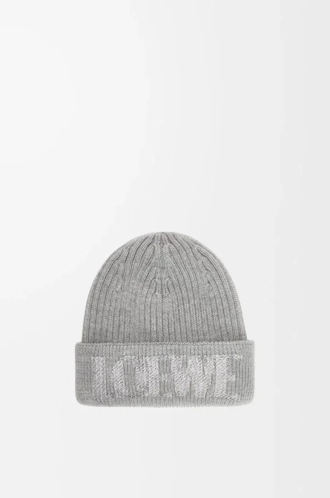Gorro LOEWE de lana Gris Gorro LOEWE de lana Gris