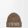 Gorro LOEWE de lana marrón claro Gorro LOEWE de lana marrón claro