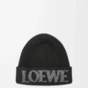 Gorro LOEWE de lana negro