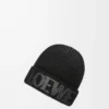 Gorro LOEWE de lana negro