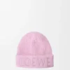 Gorro LOEWE de lana rosa claro Gorro LOEWE de lana rosa claro