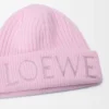 Gorro LOEWE de lana rosa claro Gorro LOEWE de lana rosa claro