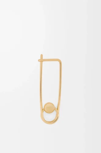 Imperdible de personalización dorado