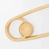 Imperdible de personalización dorado Imperdible de personalización dorado
