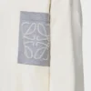 Jersey Anagram con bolsillo en mezcla de algodón Beige/Gris Jersey Anagram con bolsillo en mezcla de algodón Beige/Gris