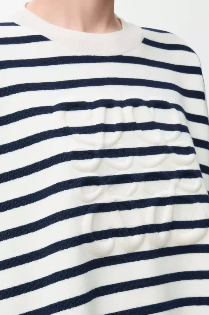 Jersey Anagram de lana, blanco roto/azul marino Jersey Anagram de lana, blanco roto/azul marino