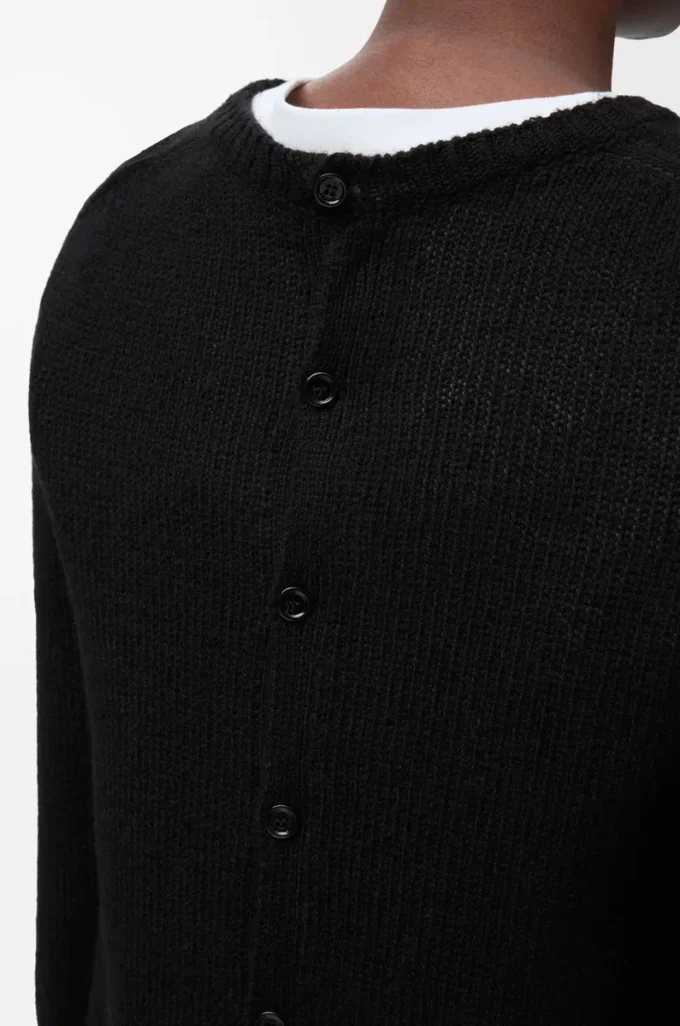 Jersey de cachemira Negro Jersey de cachemira Negro