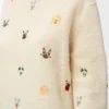 Jersey de lana Blanco/Multicolor Jersey de lana Blanco/Multicolor