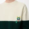 Jersey de lana Blanco/Verde Jersey de lana Blanco/Verde