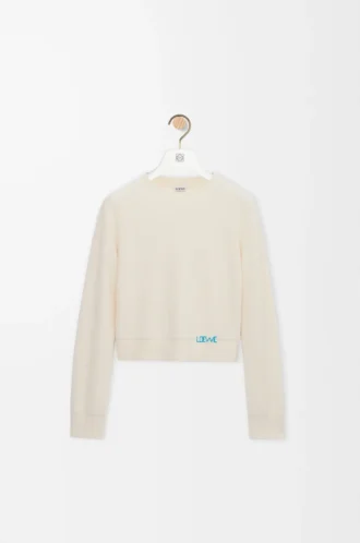 Jersey de lana en color crudo Jersey de lana en color crudo