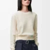 Jersey de lana en color crudo Jersey de lana en color crudo
