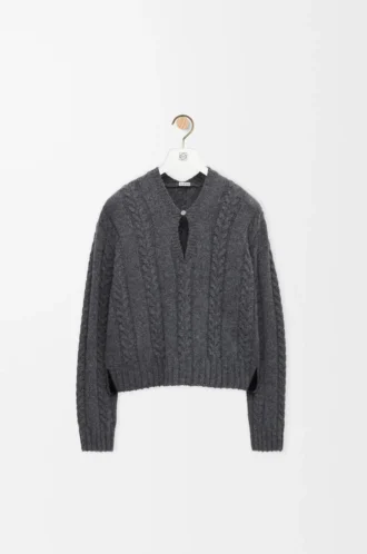 Jersey de lana gris Jersey de lana gris