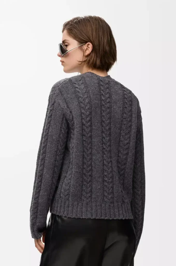 Jersey de lana gris Jersey de lana gris