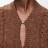 Jersey de lana marrón Jersey de lana marrón