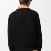 Jersey de lana negro Jersey de lana negro