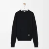 Jersey de lana negro/gris Jersey de lana negro/gris