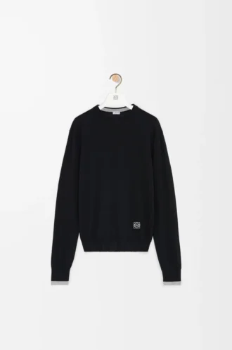 Jersey de lana negro/gris Jersey de lana negro/gris