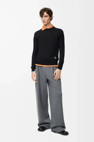 Jersey de lana negro/gris Jersey de lana negro/gris