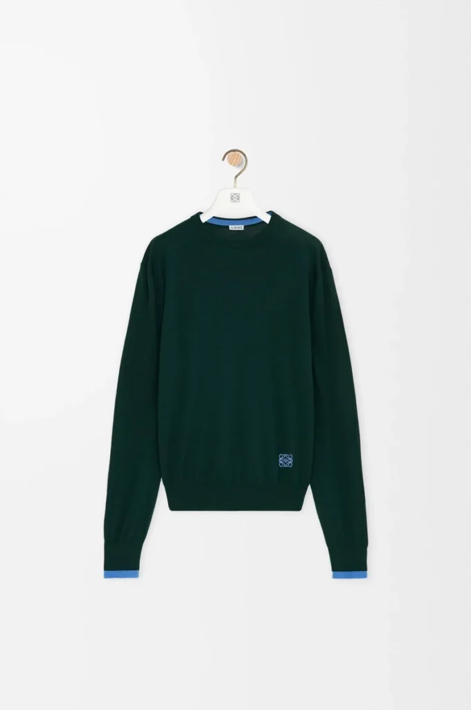 Jersey de lana Verde/Azul Jersey de lana Verde/Azul