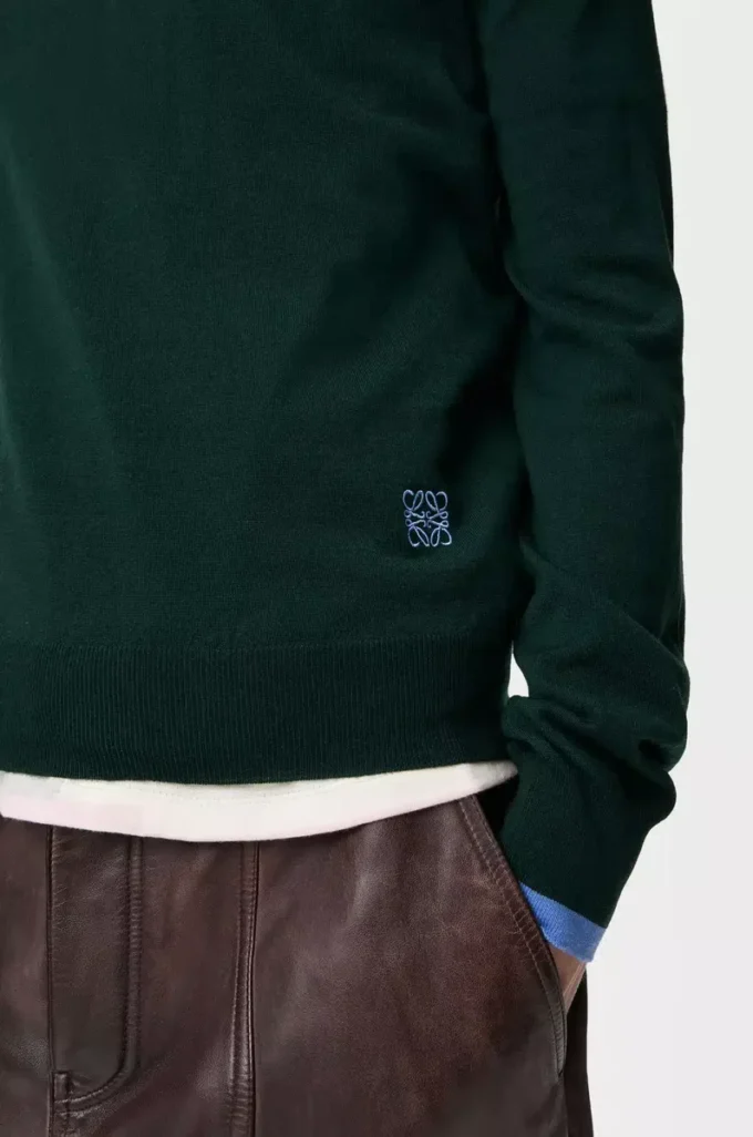 Jersey de lana Verde/Azul Jersey de lana Verde/Azul