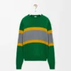 Jersey de lana Verde/Gris Jersey de lana Verde/Gris