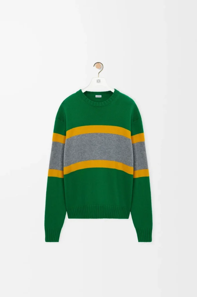 Jersey de lana Verde/Gris Jersey de lana Verde/Gris
