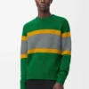 Jersey de lana Verde/Gris Jersey de lana Verde/Gris
