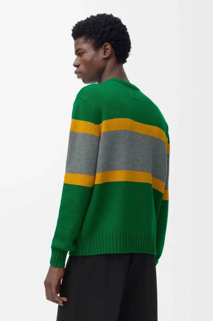 Jersey de lana Verde/Gris Jersey de lana Verde/Gris