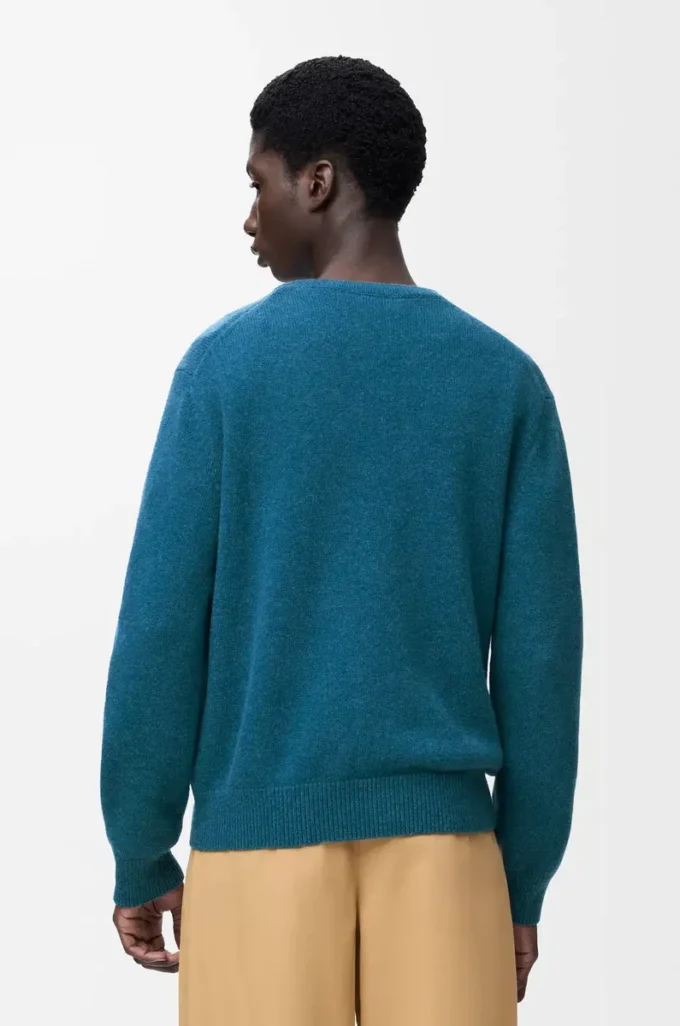 Jersey de lana verde oscuro Jersey de lana verde oscuro