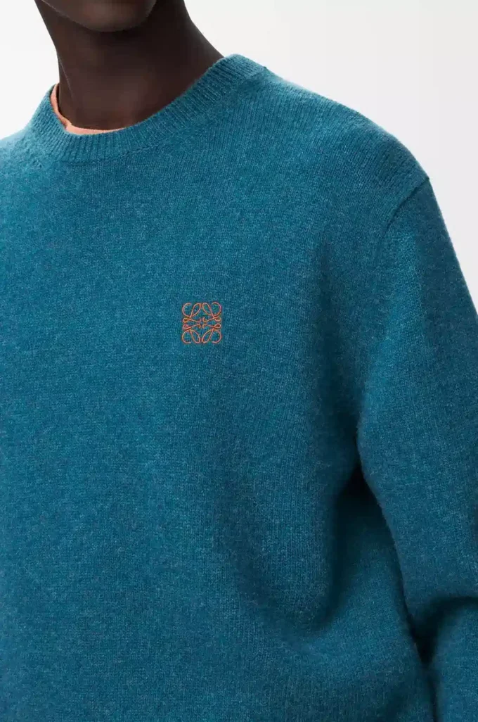 Jersey de lana verde oscuro Jersey de lana verde oscuro