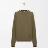 Jersey de lana Verde/Verde caqui Jersey de lana Verde/Verde caqui