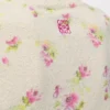 Jersey de manga corta en mezcla de algodón Blanco/Rosa Jersey de manga corta en mezcla de algodón Blanco/Rosa
