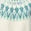 Jersey de mezcla de lana Blanco/Menta Jersey de mezcla de lana Blanco/Menta