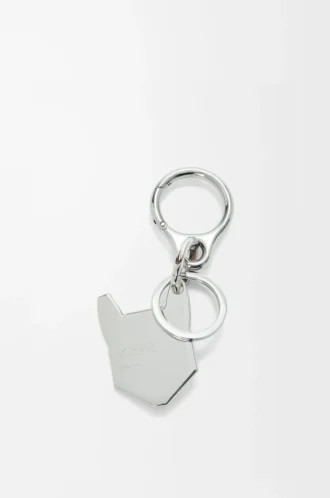Llavero Futurist Cat Plata/Multicolor