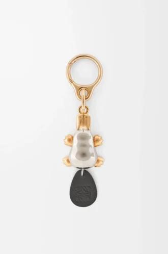 Llavero ornitorrinco Plata/Oro