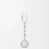 Llavero Pebble Nácar/Paladio Llavero Pebble Nácar/Paladio
