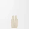 Mini bolso de mano Flamenco en piel de becerro napa Sea Salt