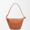 Mini bolso hobo Hammock en piel de becerro clásica color Tan Mini bolso hobo Hammock en piel de becerro clásica color Tan
