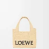 Mini bolso LOEWE Font en rafia natural Mini bolso LOEWE Font en rafia natural