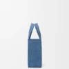 Mini bolso tote LOEWE Font en rafia azul claro Mini bolso tote LOEWE Font en rafia azul claro