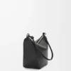 Mini Hammock hobo en piel de becerro clásica Black Mini Hammock hobo en piel de becerro clásica Black