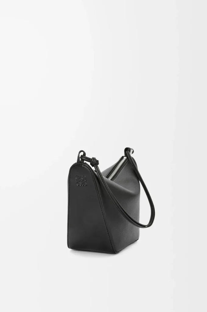 Mini Hammock hobo en piel de becerro clásica Black Mini Hammock hobo en piel de becerro clásica Black