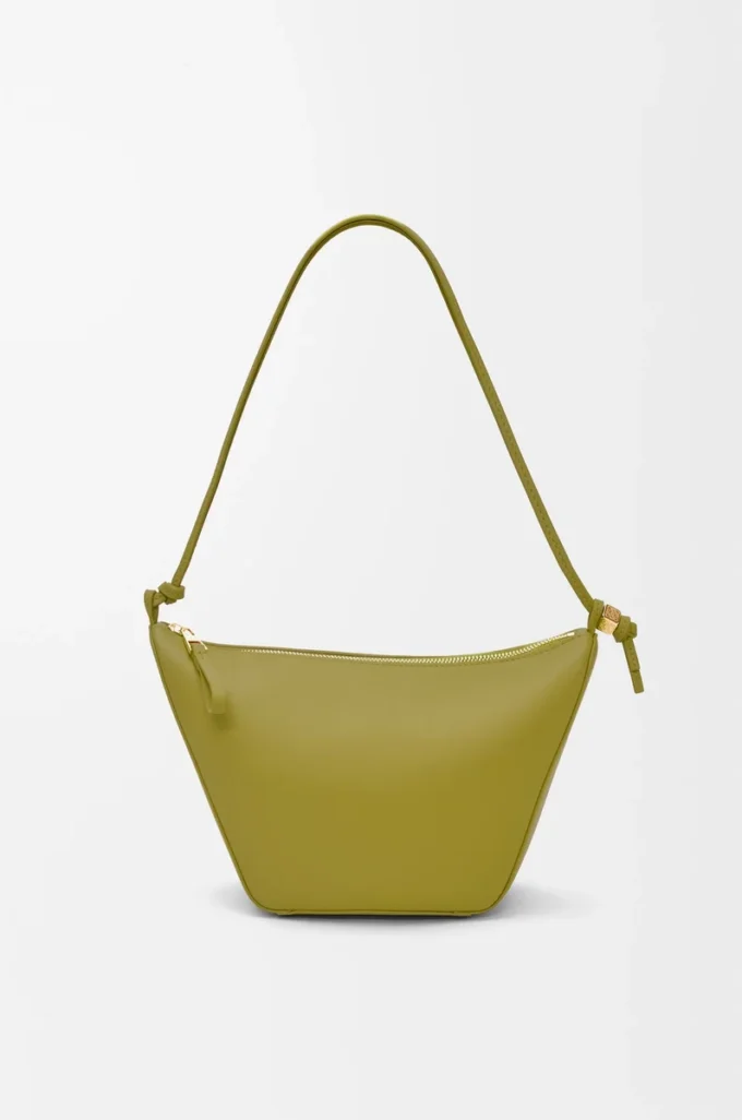 Mini Hammock hobo en piel de becerro clásica Light Moss Mini Hammock hobo en piel de becerro clásica Light Moss