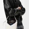 Mini Hammock hobo en piel de becerro clásica Soft White Mini Hammock hobo en piel de becerro clásica Soft White