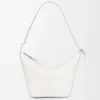 Mini Hammock hobo en piel de becerro clásica Soft White Mini Hammock hobo en piel de becerro clásica Soft White